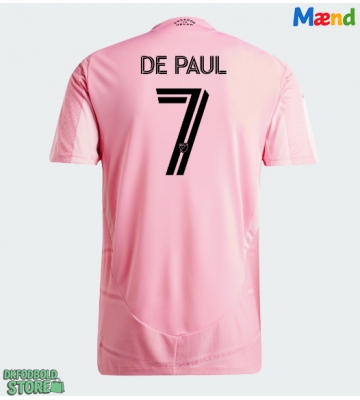 Inter Miami Rodrigo De Paul #7 Replika Hjemmebanetrøje 2026-27 Kortærmet